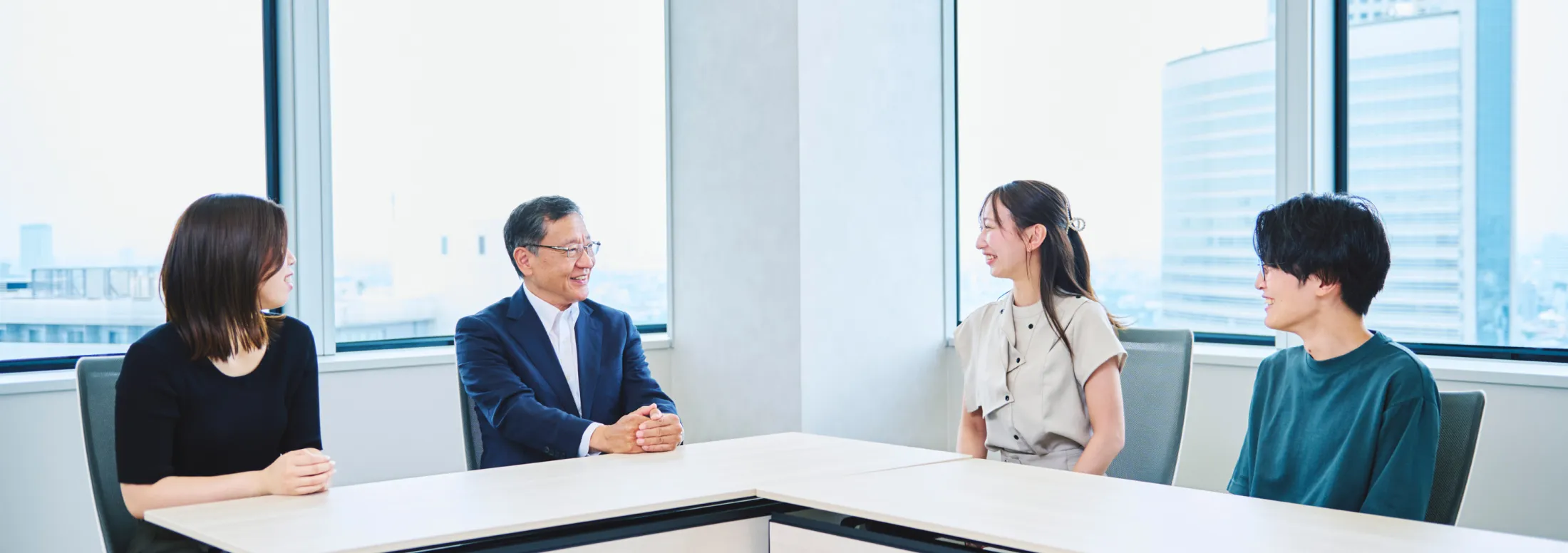・社員が本音で語る「インフォテック・サービスのこと」 cross talk